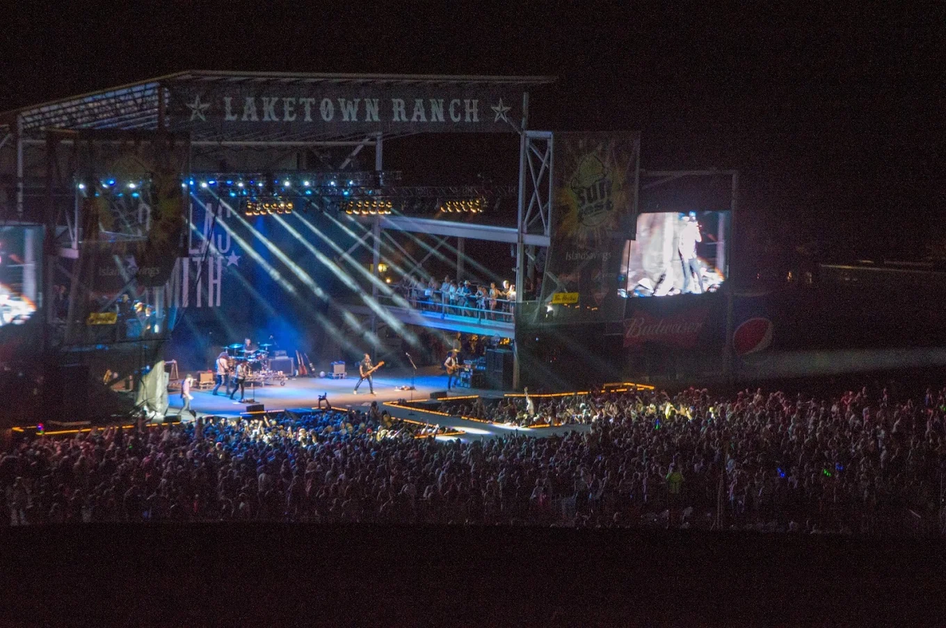 Festival main stage with IMAG screens